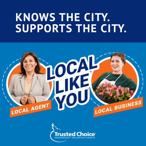 Photo of local business and local agent